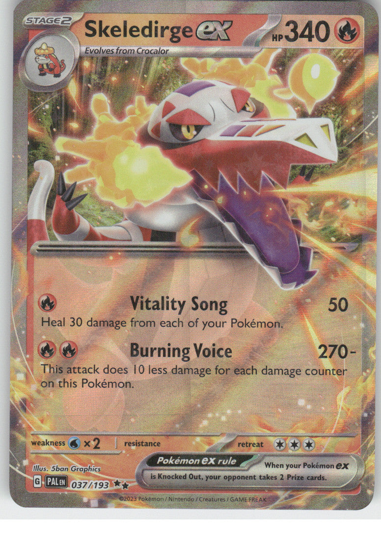 Skeledirge ex - 037/193