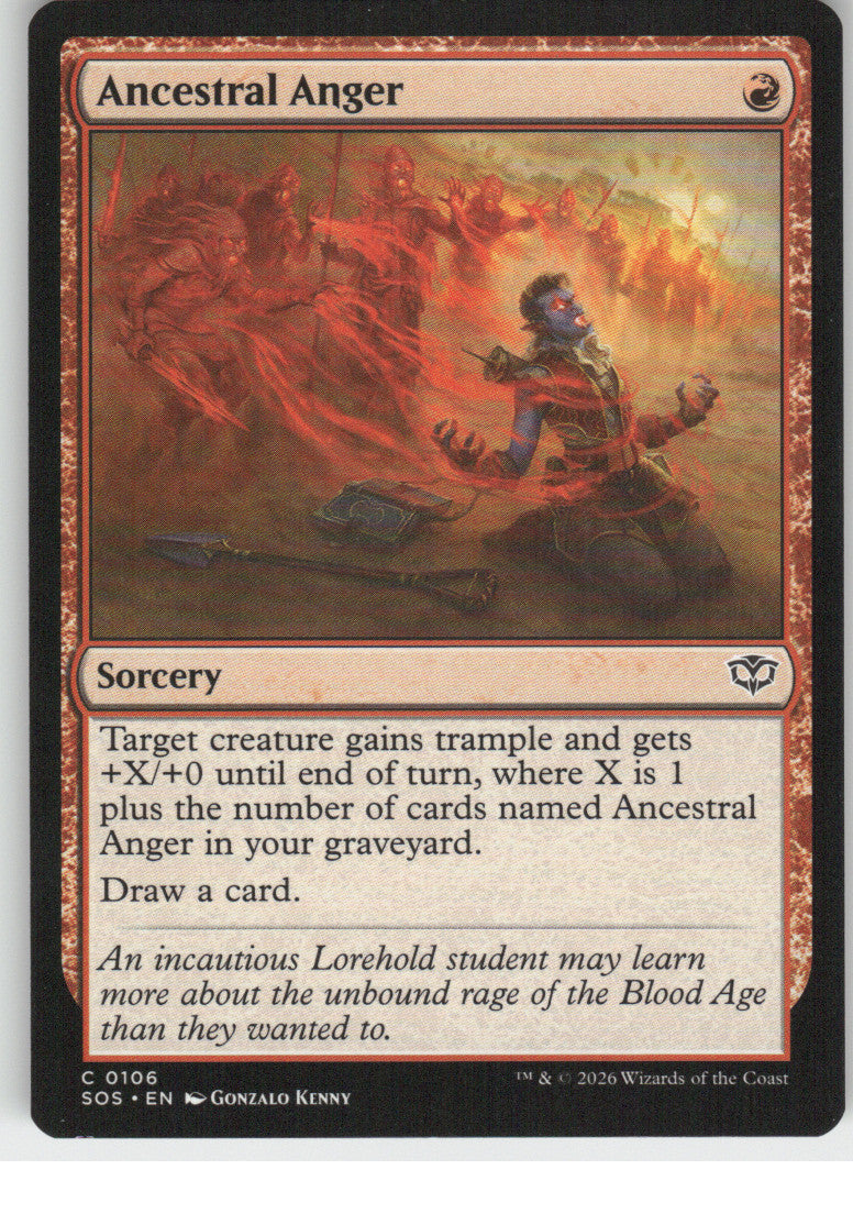 Ancestral Anger