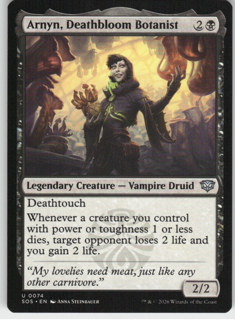 Arnyn, Deathbloom Botanist