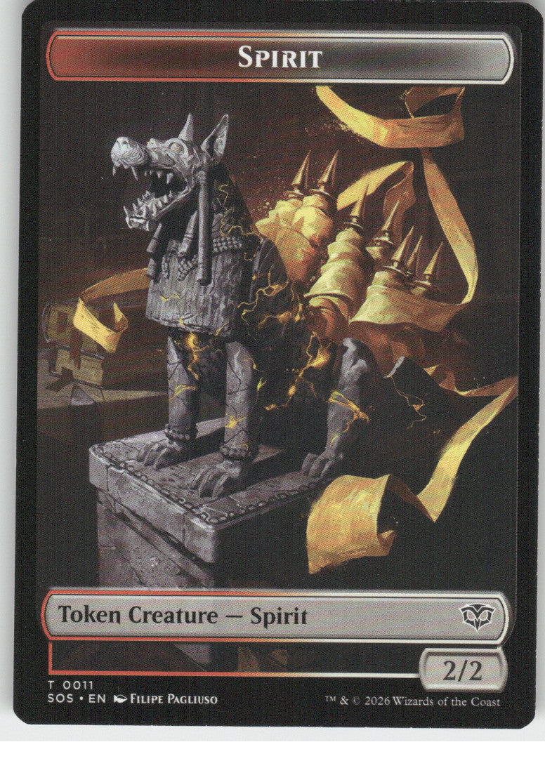 Fractal (0005) // Spirit (0011) Double-Sided Token