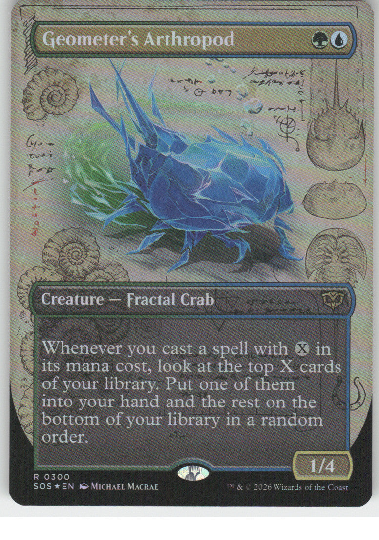 Geometer's Arthropod (Borderless)