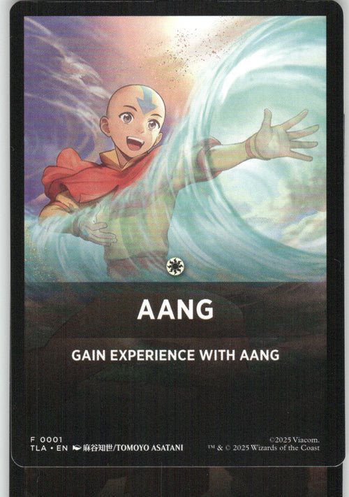 Aang Theme Card