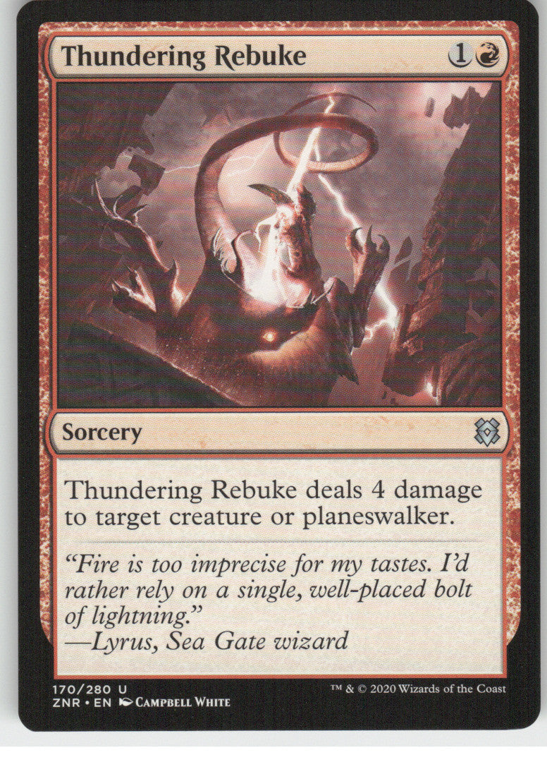 Thundering Rebuke