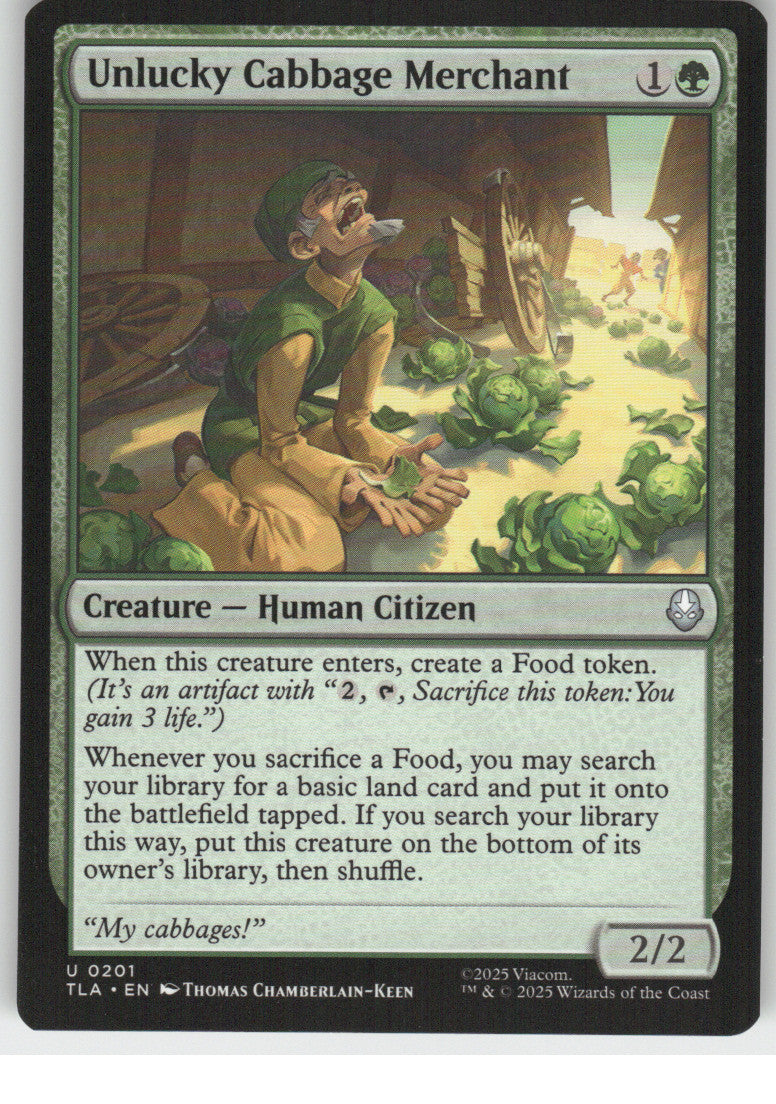 Unlucky Cabbage Merchant