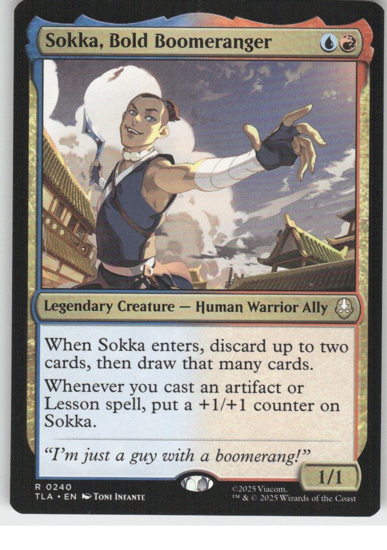 Sokka, Bold Boomeranger