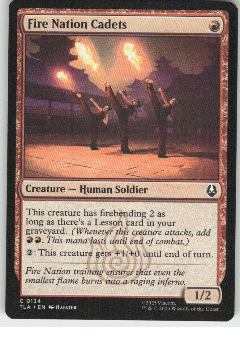 Fire Nation Cadets
