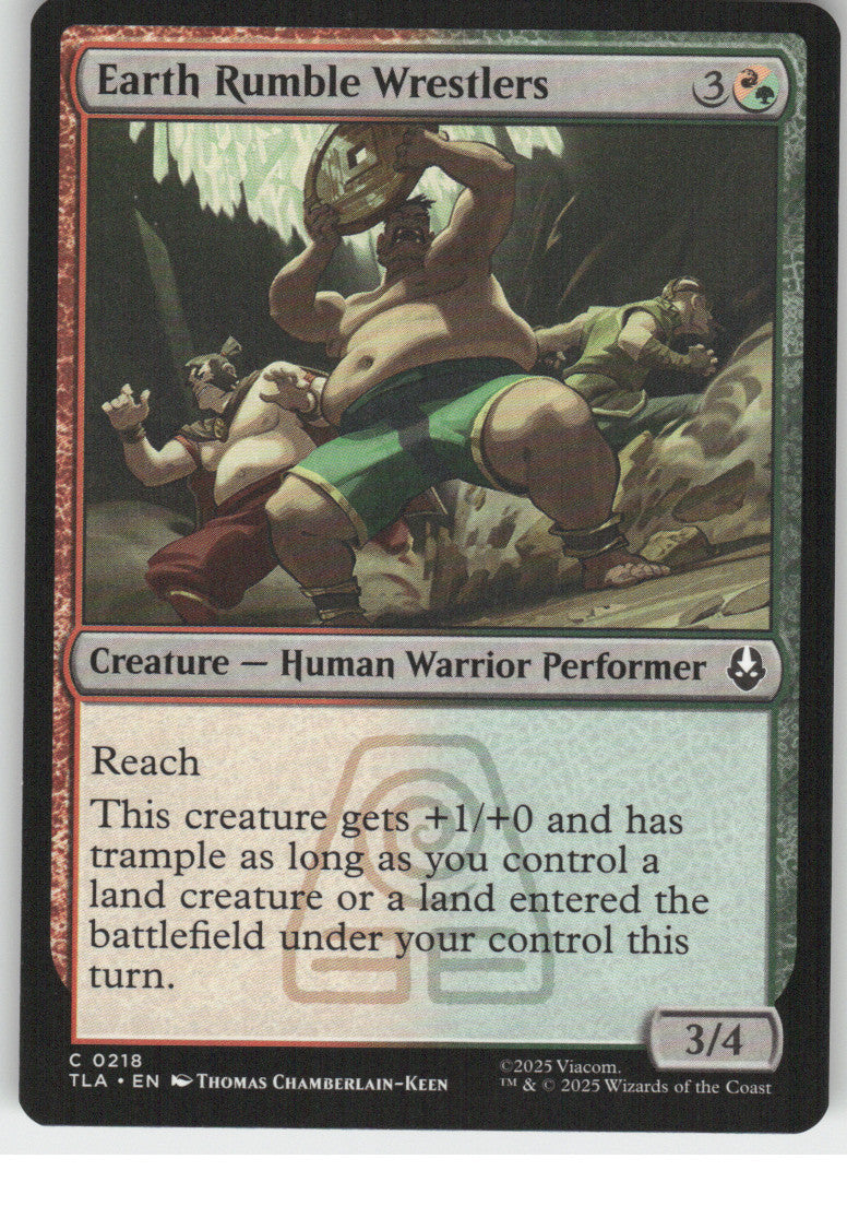 Earth Rumble Wrestlers