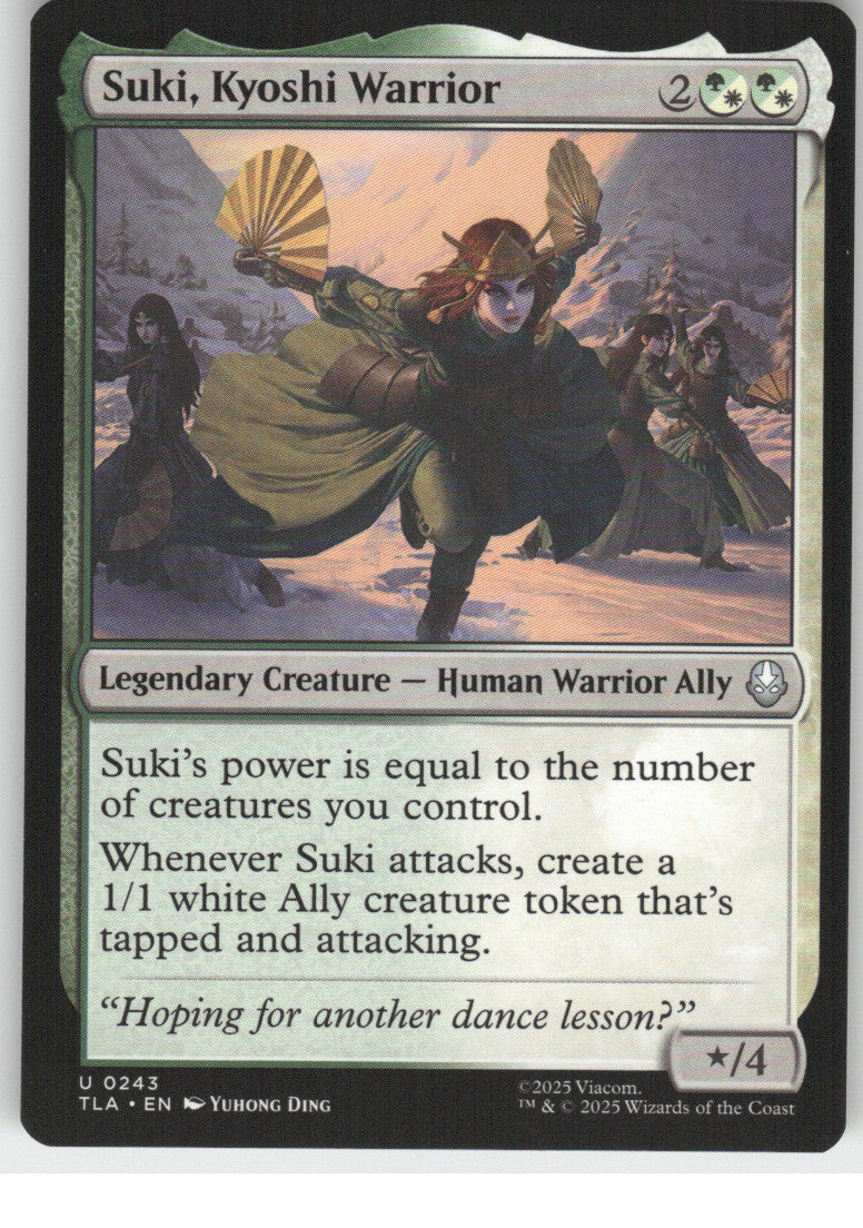 Suki, Kyoshi Warrior