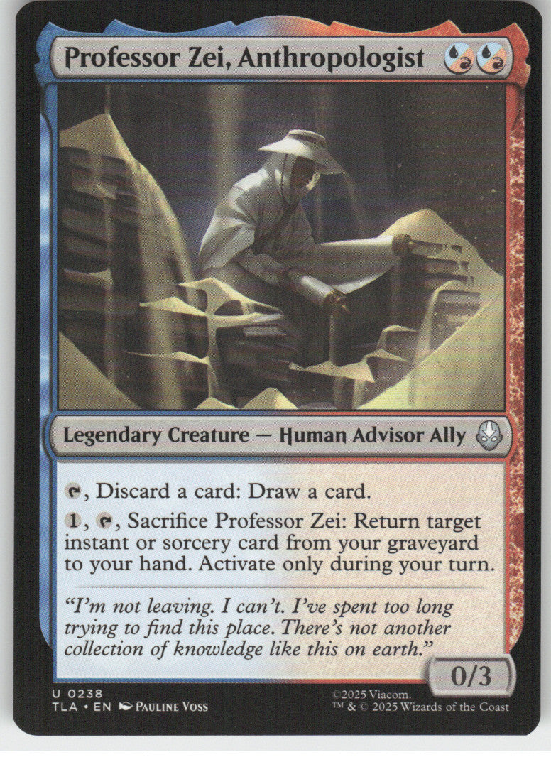Professor Zei, Anthropologist