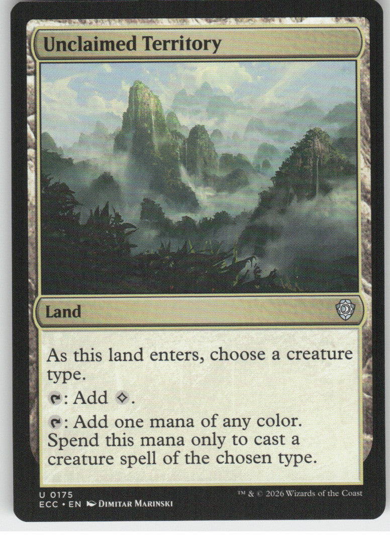 Unclaimed Territory