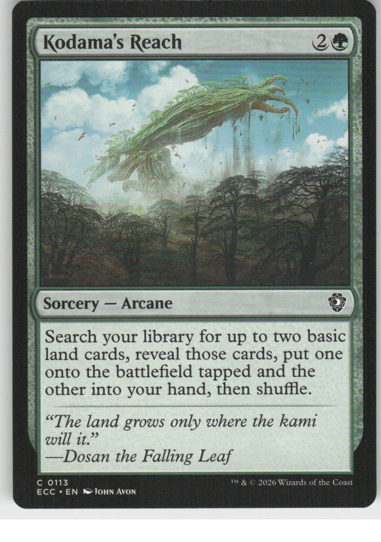 Kodama's Reach