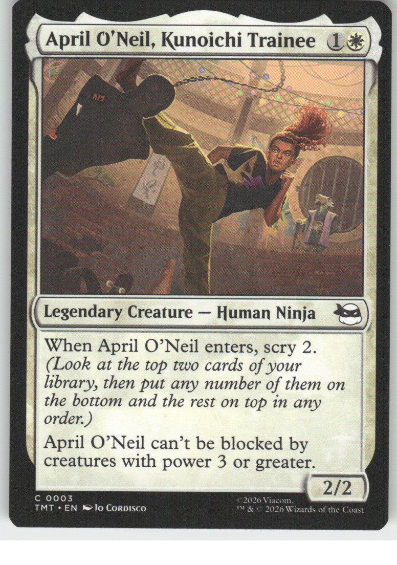 April O'Neil, Kunoichi Trainee