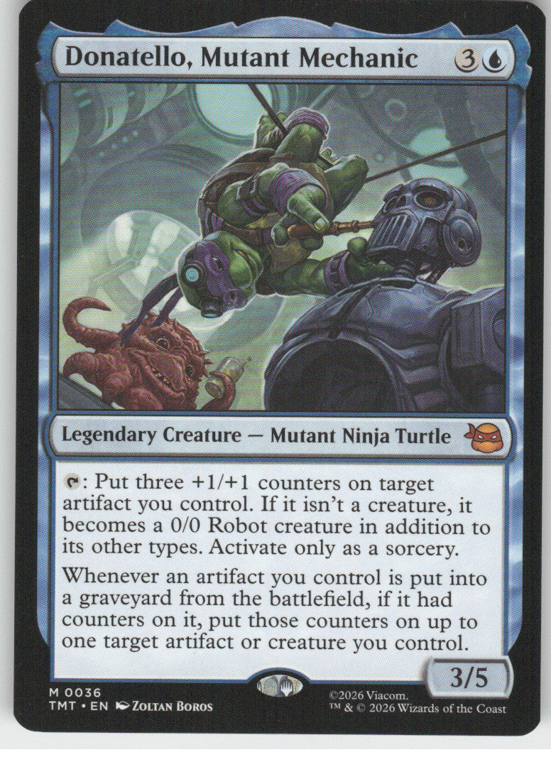 Donatello, Mutant Mechanic