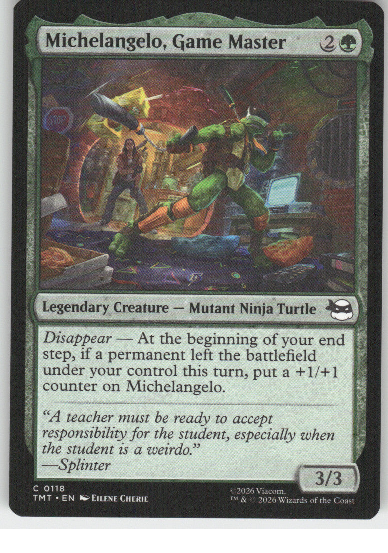 Michelangelo, Game Master