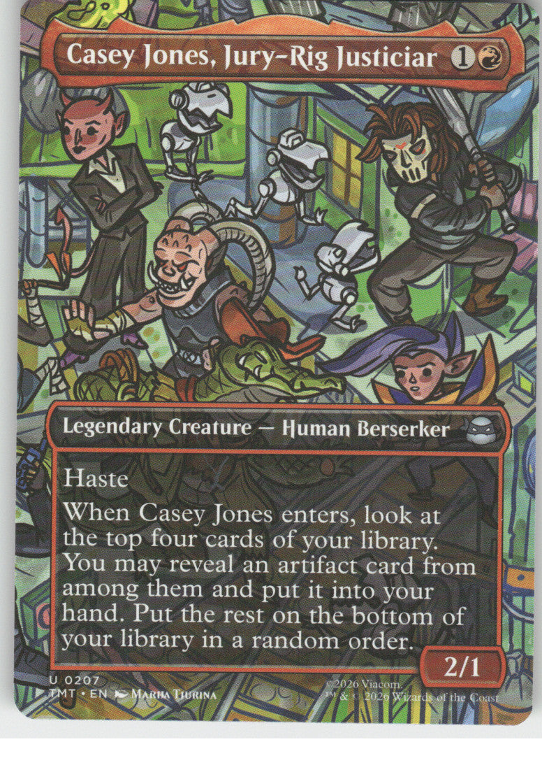 Casey Jones, Jury-Rig Justiciar (Borderless)