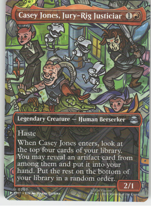 Casey Jones, Jury-Rig Justiciar (Borderless)
