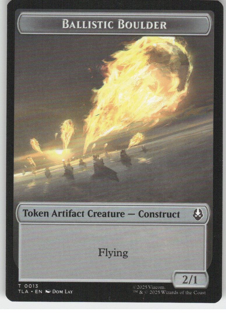 Ballistic Boulder // Soldier (0011) Double-Sided Token