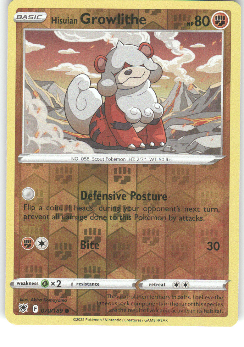 Hisuian Growlithe