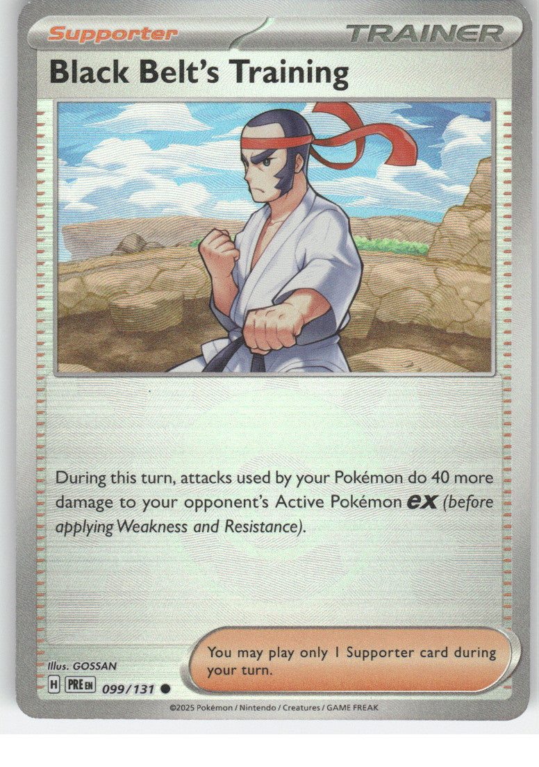 Black Belt's Training - 099/131 (Poke Ball Pattern)