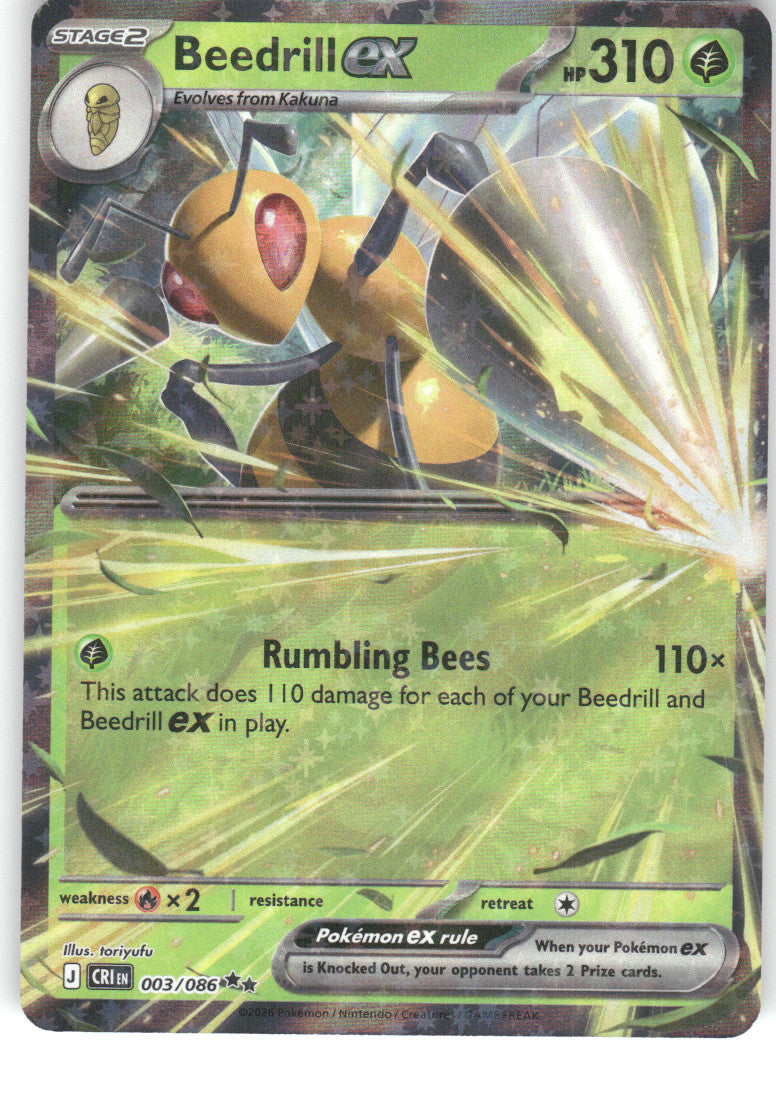 Beedrill ex - 003/086
