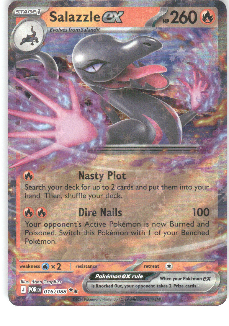 Salazzle ex - 016/088