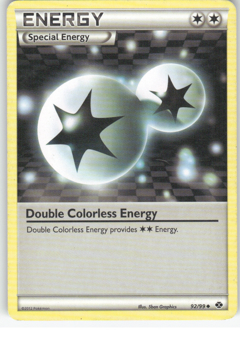 Double Colorless Energy