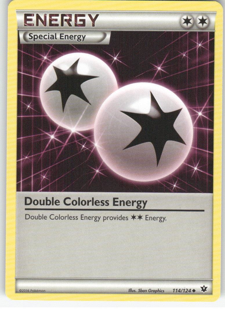 Double Colorless Energy