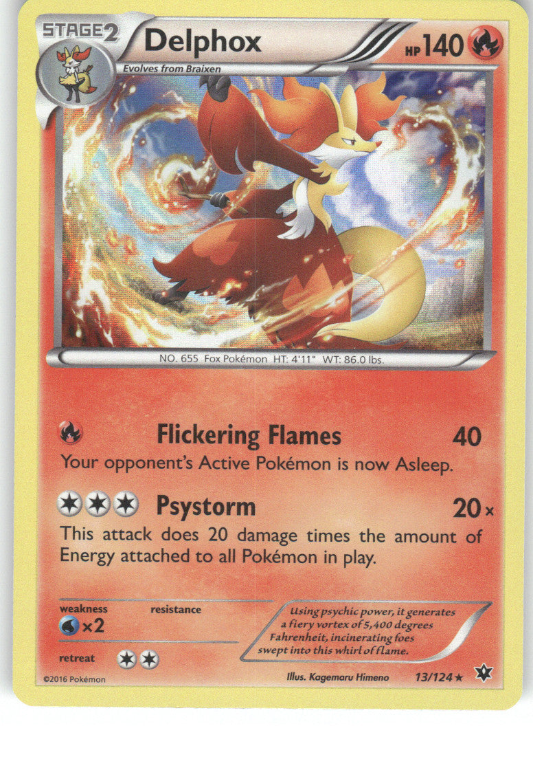 Delphox - 13/124 (XY Fates Collide)