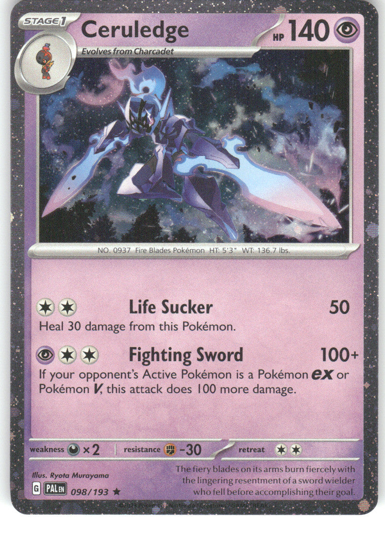 Ceruledge - 098/193 (Cosmos Holo)