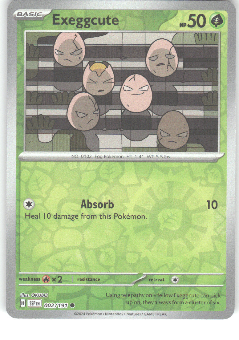 Exeggcute - 002/191