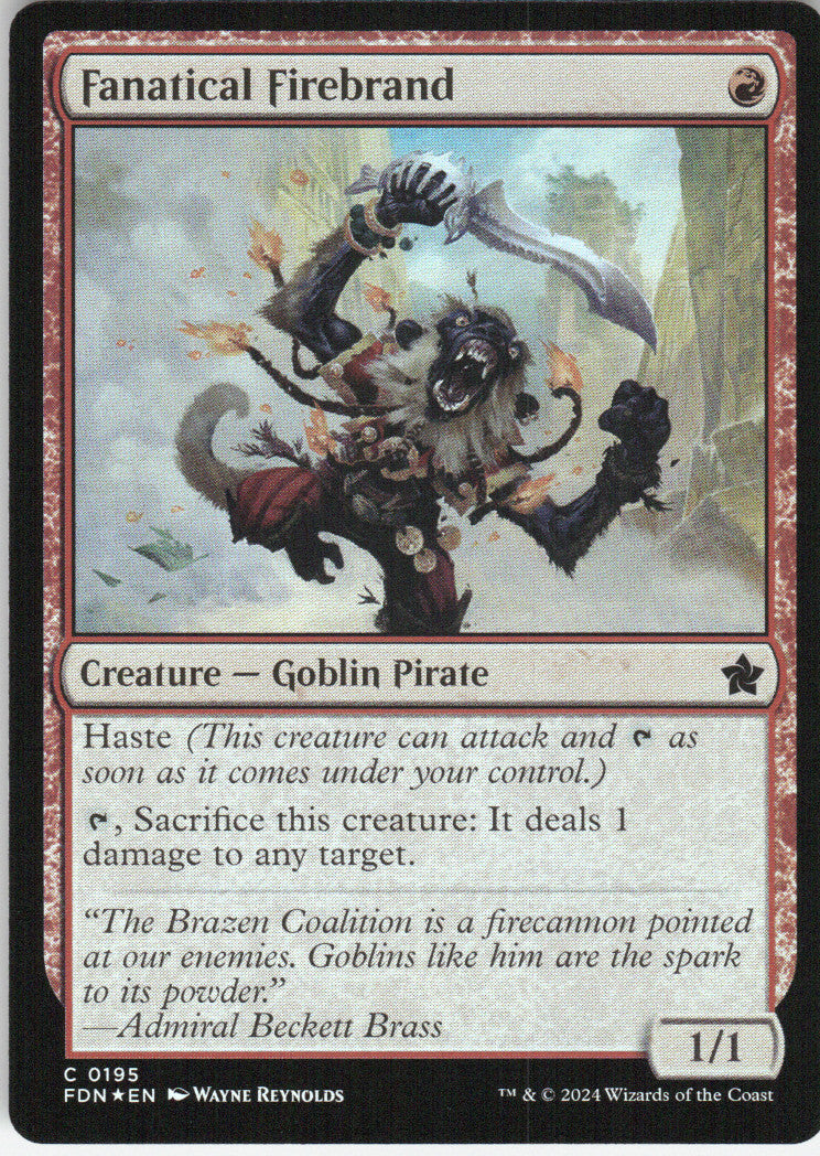 Fanatical Firebrand