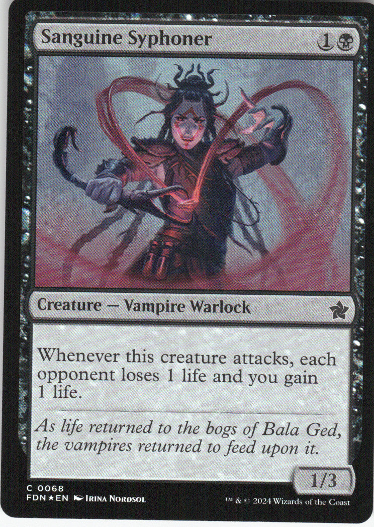 Sanguine Syphoner
