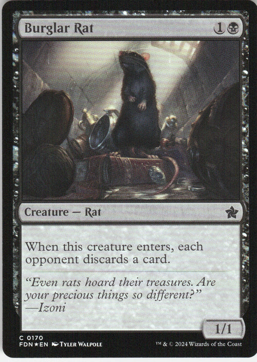 Burglar Rat