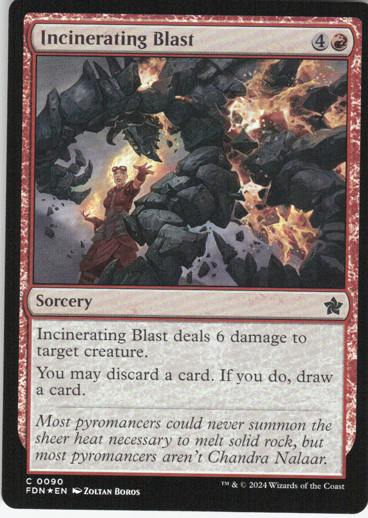 Incinerating Blast