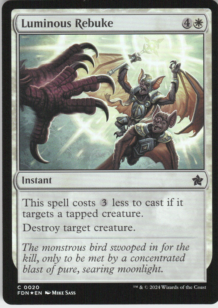 Luminous Rebuke