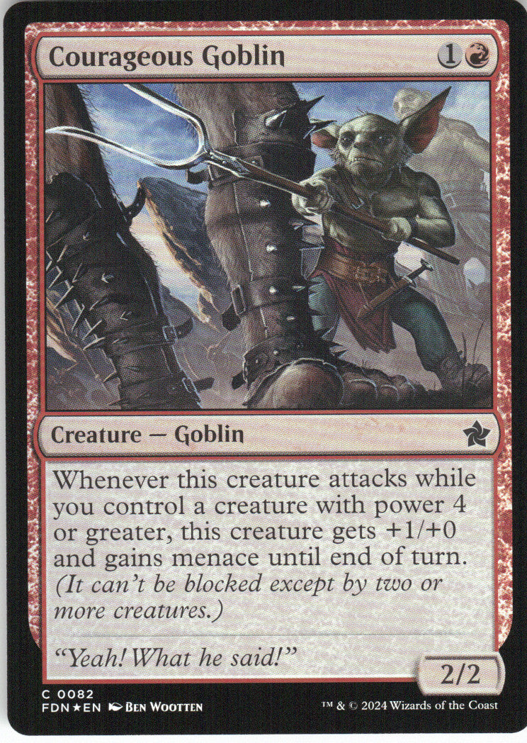 Courageous Goblin