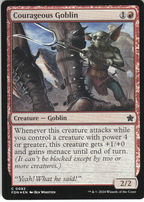 Courageous Goblin