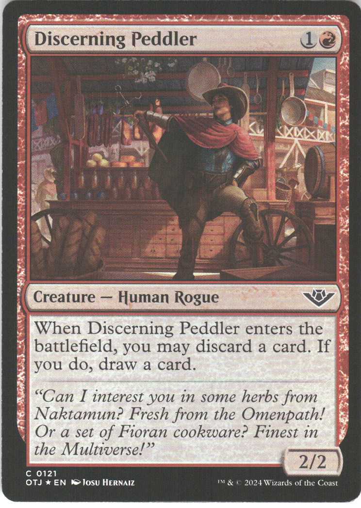 Discerning Peddler