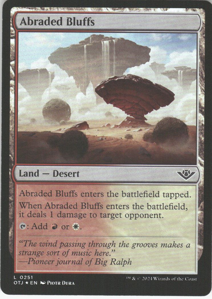 Abraded Bluffs