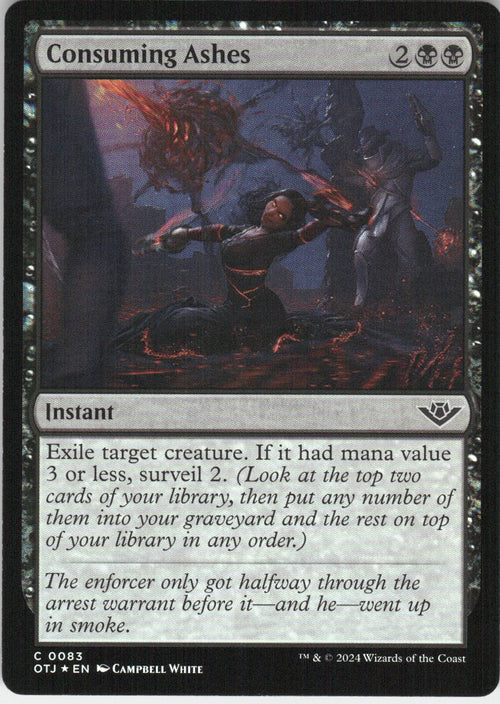 Consuming Ashes