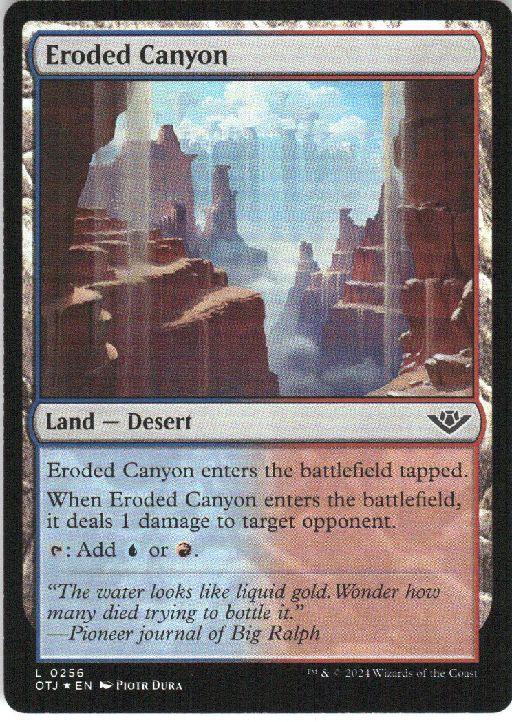 Eroded Canyon