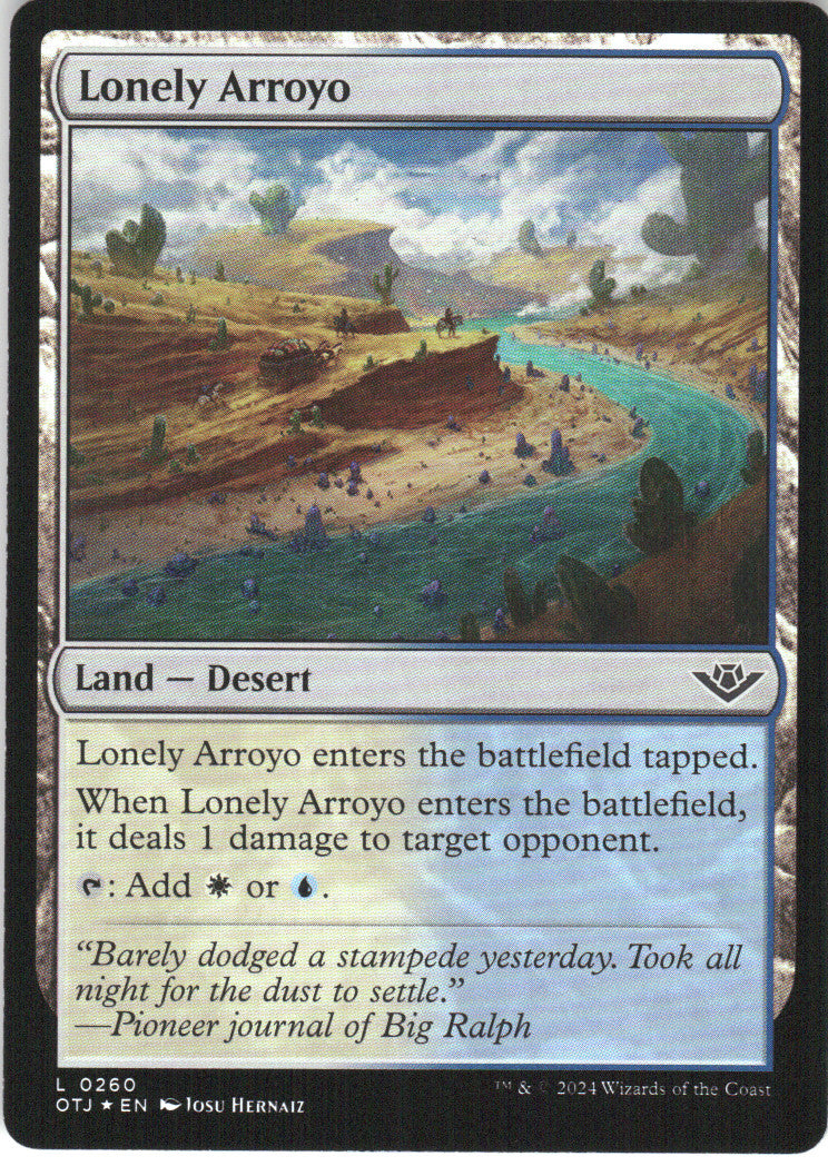 Lonely Arroyo