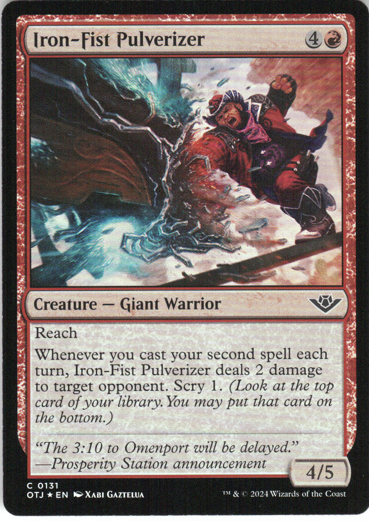 Iron-Fist Pulverizer