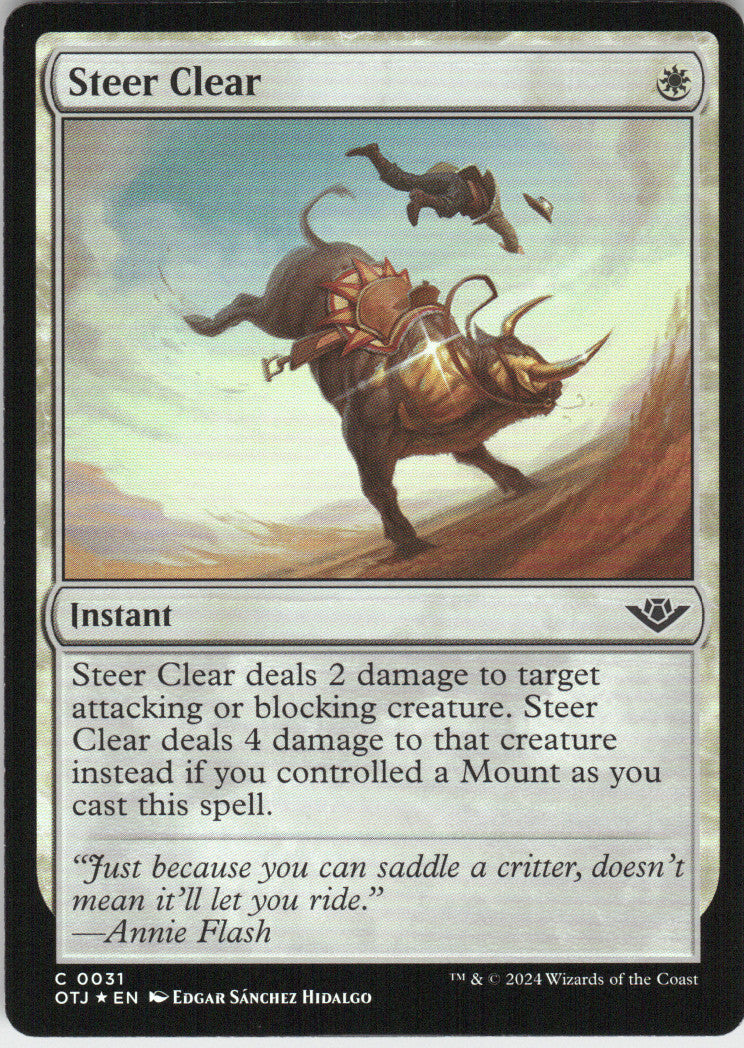 Steer Clear