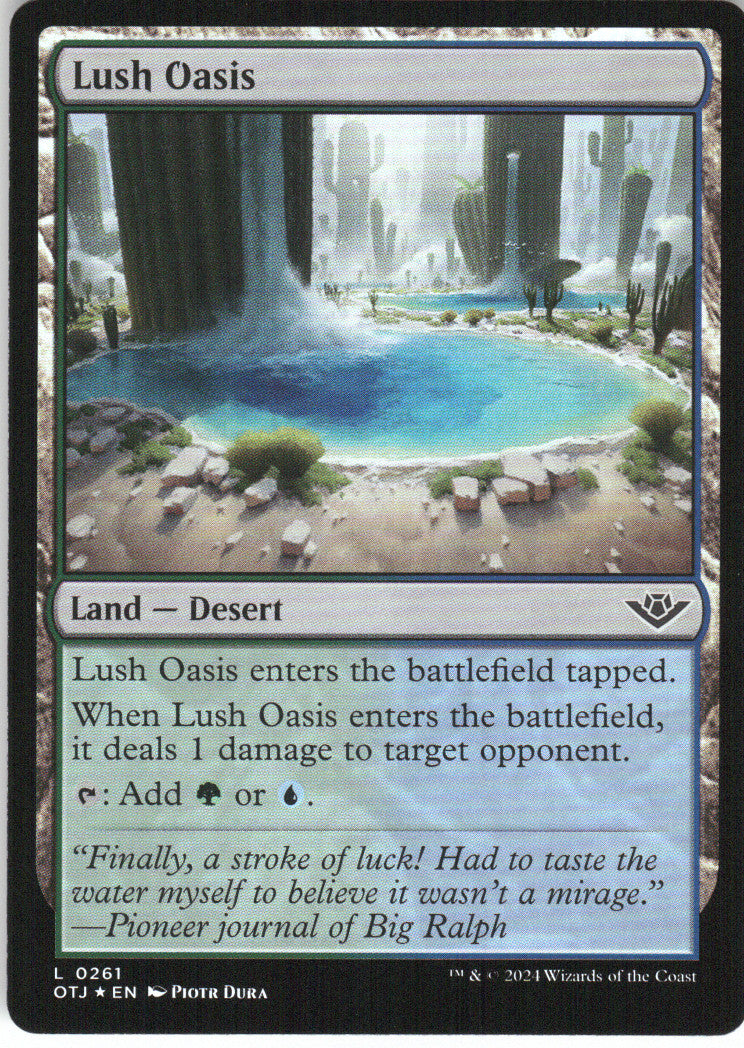 Lush Oasis