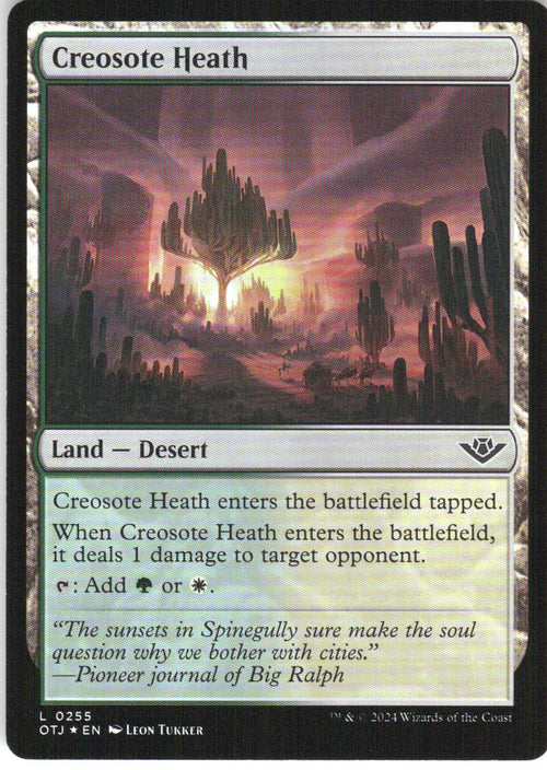 Creosote Heath
