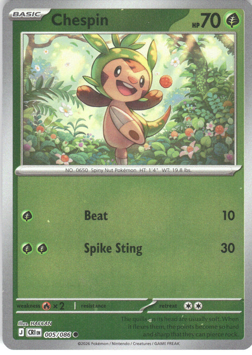 Chespin - 005/086